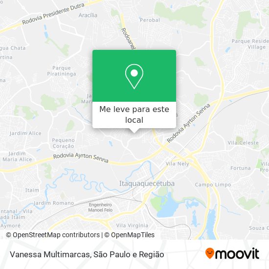Vanessa Multimarcas mapa