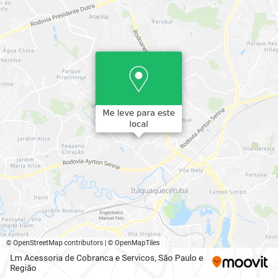 Lm Acessoria de Cobranca e Servicos mapa