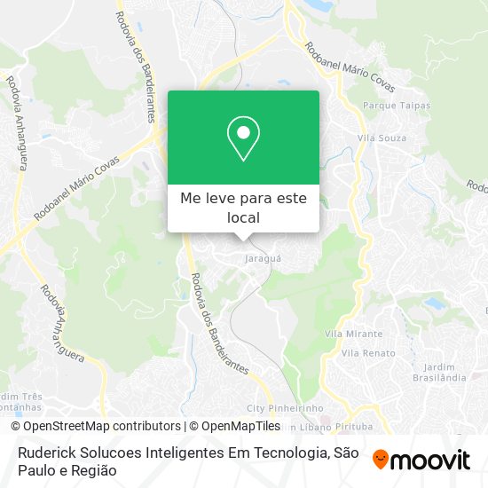 Ruderick Solucoes Inteligentes Em Tecnologia mapa