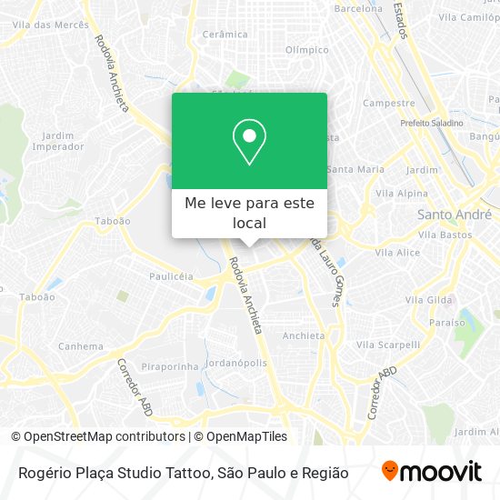 Rogério Plaça Studio Tattoo mapa