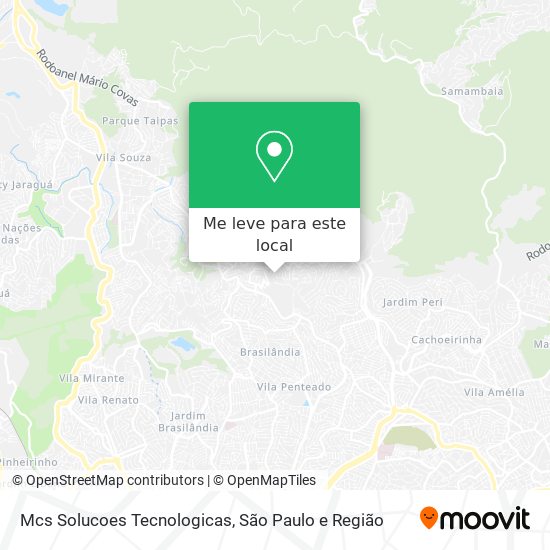 Mcs Solucoes Tecnologicas mapa