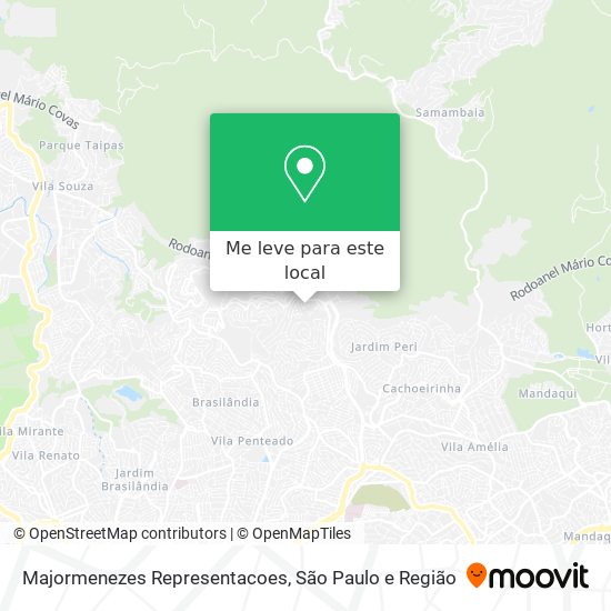 Majormenezes Representacoes mapa