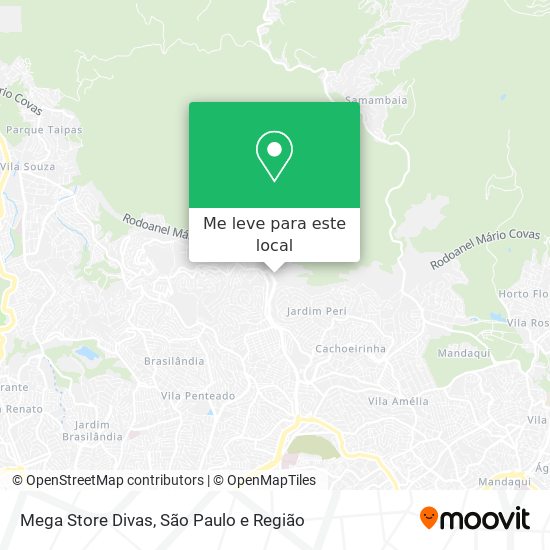 Mega Store Divas mapa