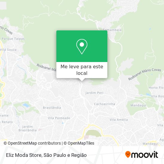 Eliz Moda Store mapa