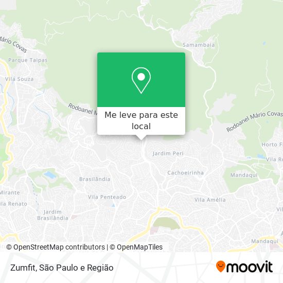 Zumfit mapa