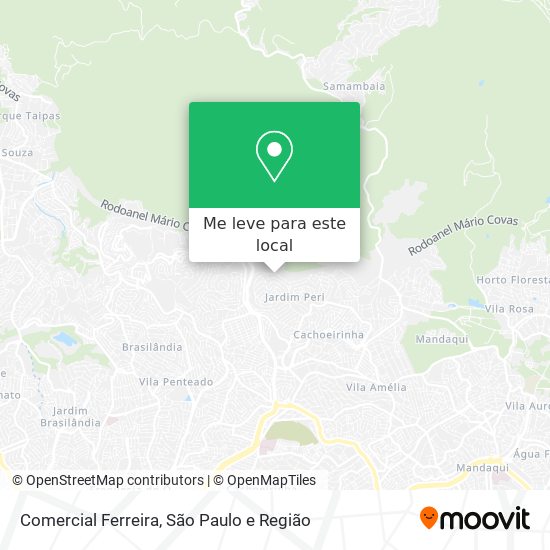 Comercial Ferreira mapa