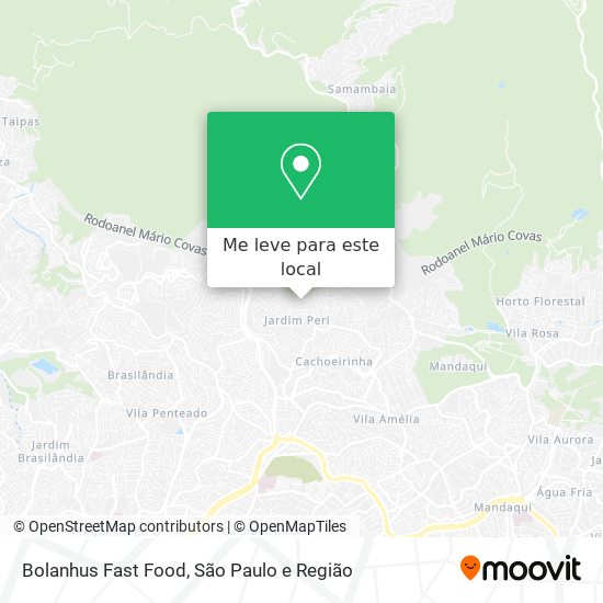 Bolanhus Fast Food mapa