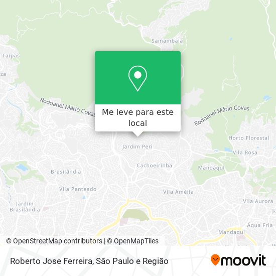 Roberto Jose Ferreira mapa
