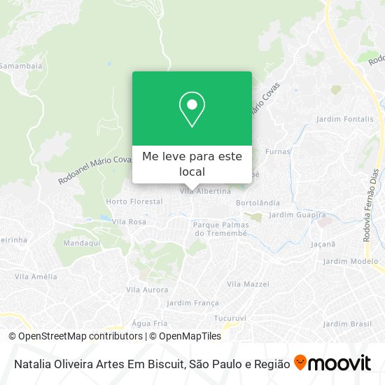 Natalia Oliveira Artes Em Biscuit mapa