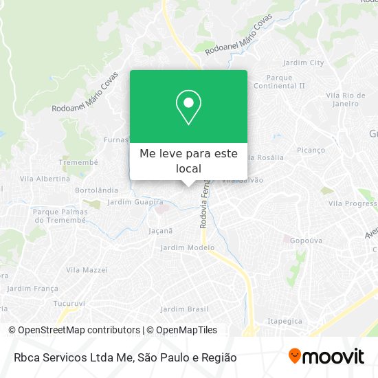 Rbca Servicos Ltda Me mapa