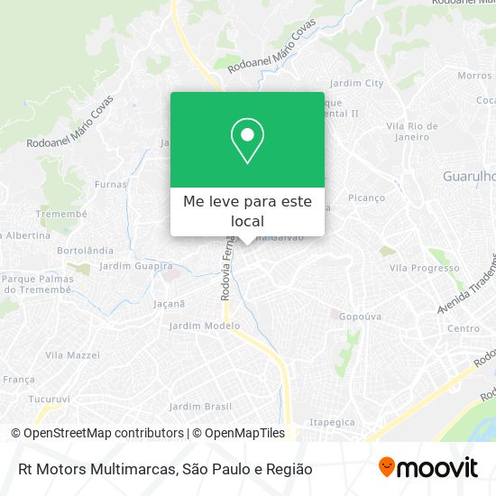 Rt Motors Multimarcas mapa