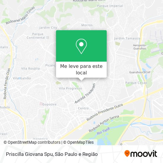 Priscilla Giovana Spu mapa