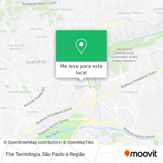 Ftie Tecnologia mapa