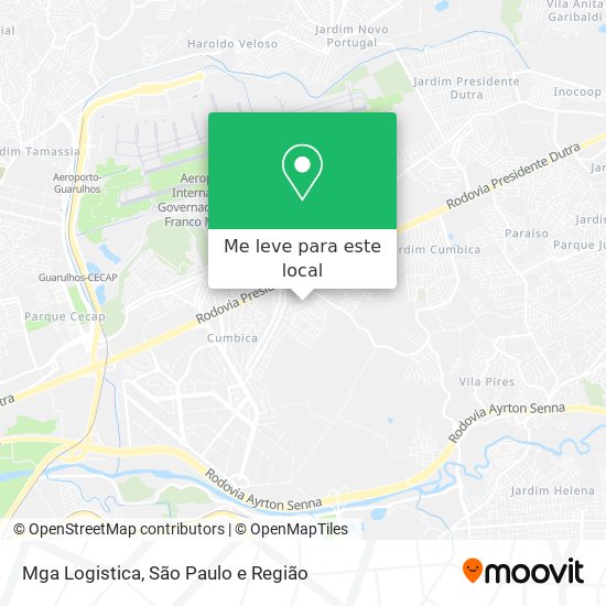 Mga Logistica mapa