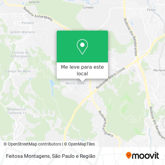 Feitosa Montagens mapa