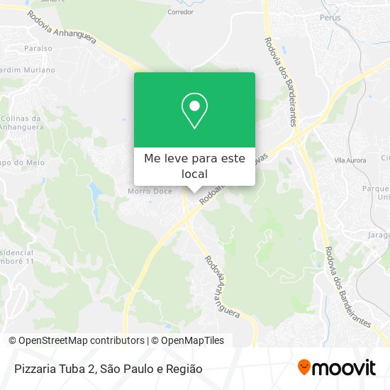 Pizzaria Tuba 2 mapa