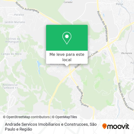 Andrade Servicos Imobiliarios e Construcoes mapa