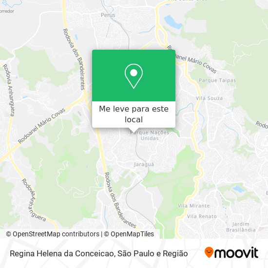 Regina Helena da Conceicao mapa