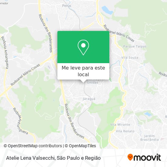 Atelie Lena Valsecchi mapa