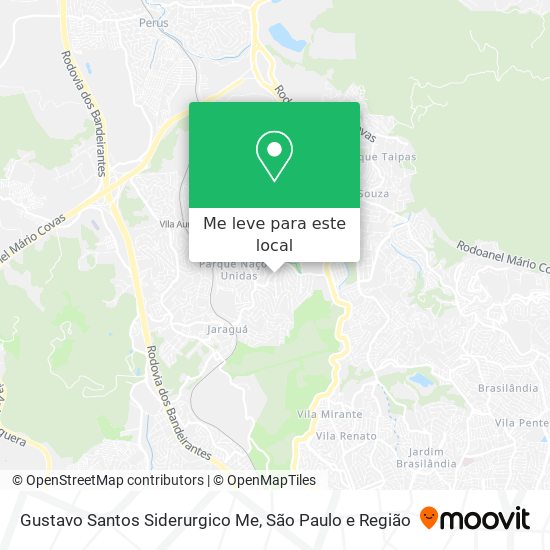 Gustavo Santos Siderurgico Me mapa