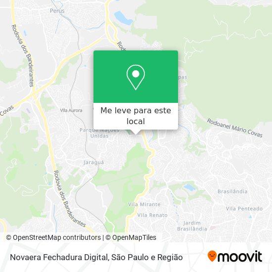 Novaera Fechadura Digital mapa