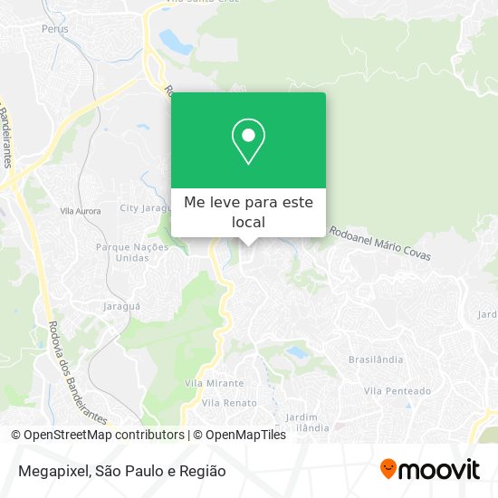 Megapixel mapa