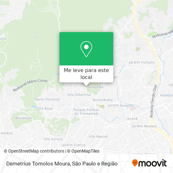 Demetrius Tomolos Moura mapa