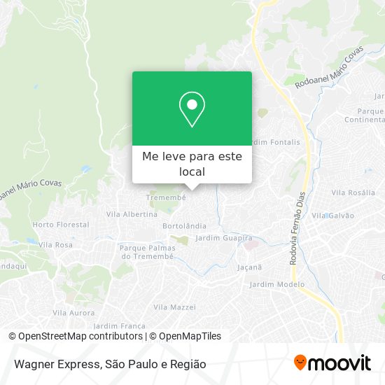 Wagner Express mapa