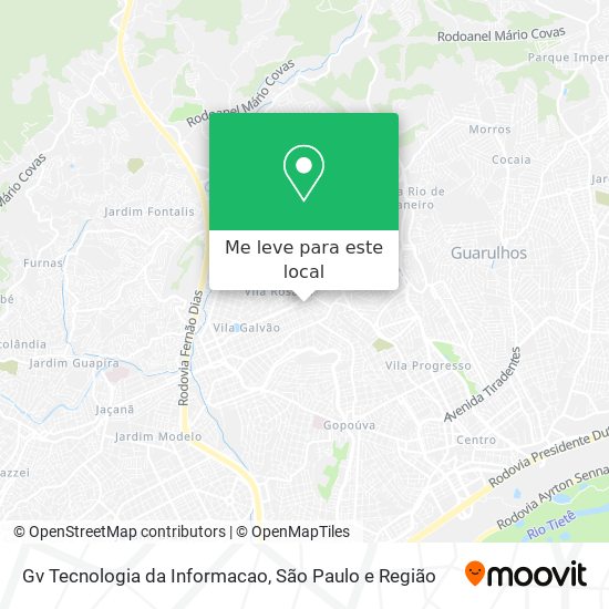 Gv Tecnologia da Informacao mapa