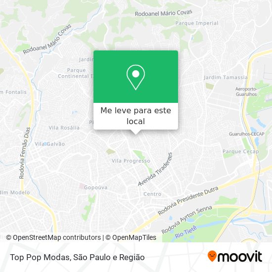 Top Pop Modas mapa