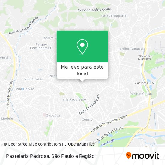 Pastelaria Pedrosa mapa