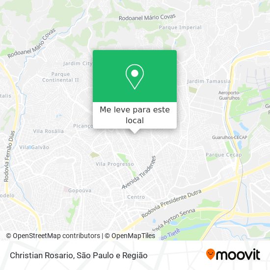 Christian Rosario mapa