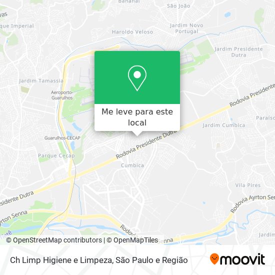 Ch Limp Higiene e Limpeza mapa