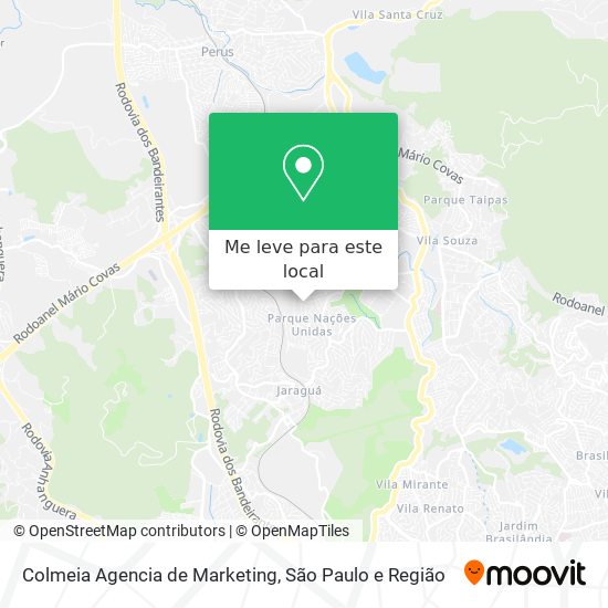 Colmeia Agencia de Marketing mapa