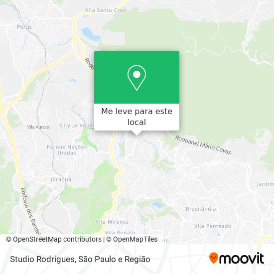 Studio Rodrigues mapa