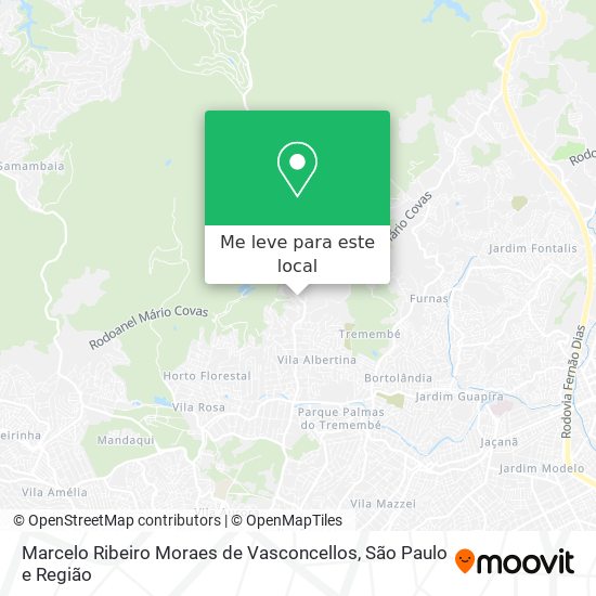 Marcelo Ribeiro Moraes de Vasconcellos mapa