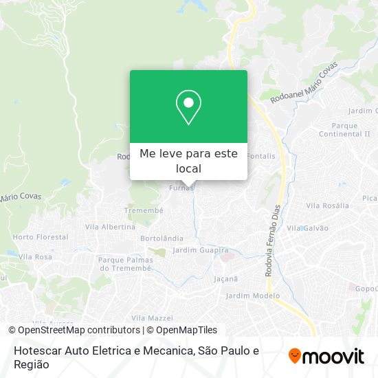 Hotescar Auto Eletrica e Mecanica mapa