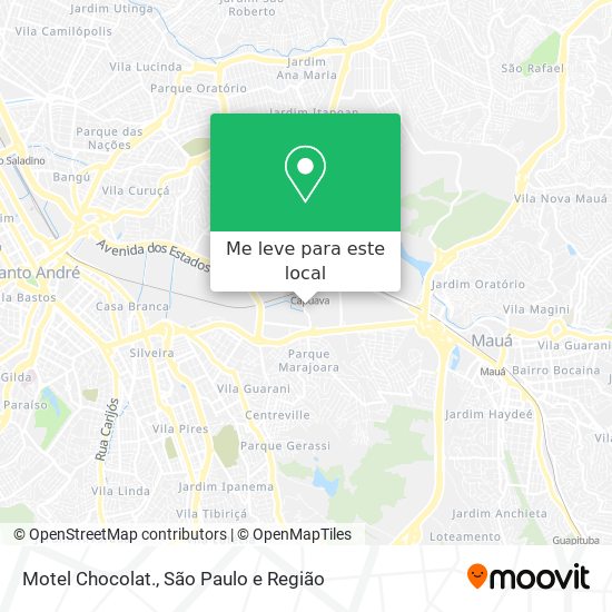 Motel Chocolat. mapa