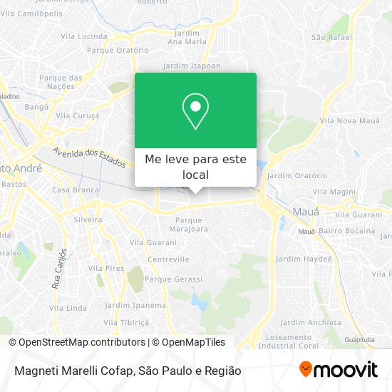 Magneti Marelli Cofap mapa