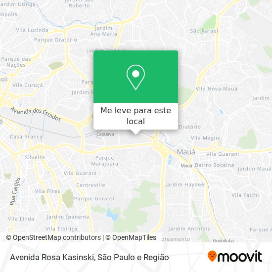 Avenida Rosa Kasinski mapa