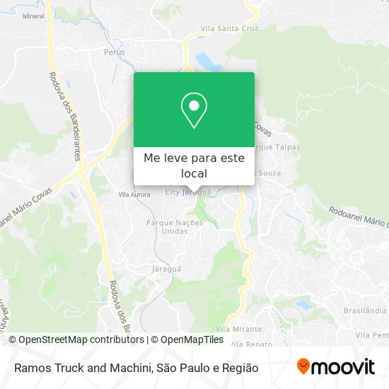 Ramos Truck and Machini mapa
