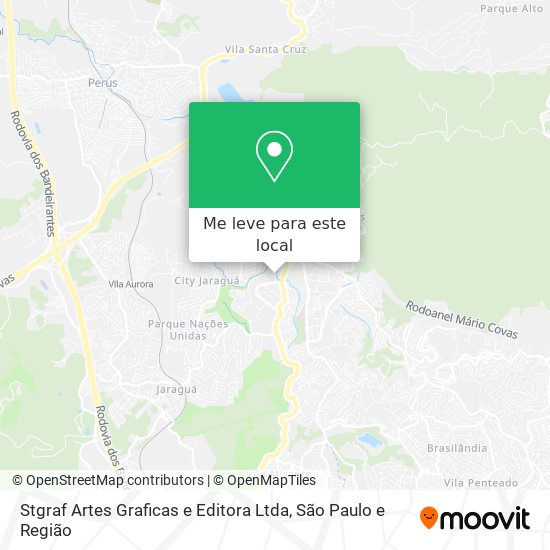 Stgraf Artes Graficas e Editora Ltda mapa