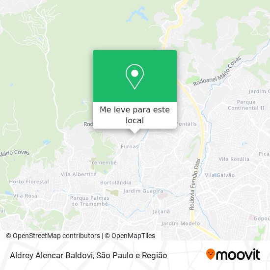Aldrey Alencar Baldovi mapa
