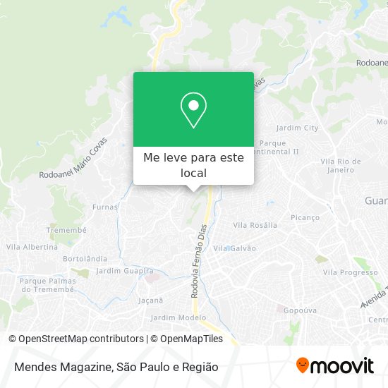 Mendes Magazine mapa