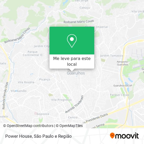 Power House mapa