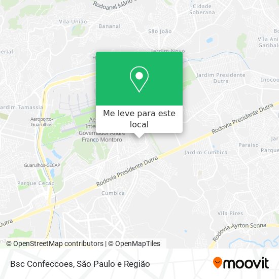 Bsc Confeccoes mapa