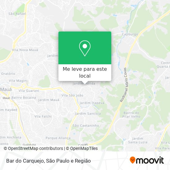 Bar do Carquejo mapa