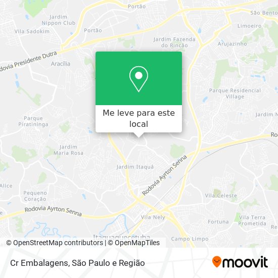 Cr Embalagens mapa