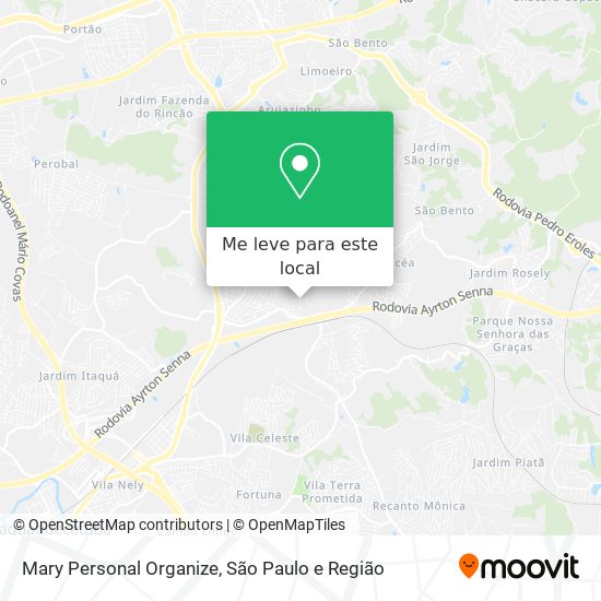 Mary Personal Organize mapa