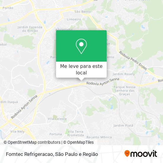 Fomtec Refrigeracao mapa